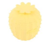 Naroote Coccio per Burro con Coperchio Contenitore per Burro in Silicone Premium per Facile da Pulire e Spalmabile Flessibile 1 Set (YELLOW)
