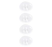 Naroote Conchiglie di Raccolta del Latte, Tazze di Allattamento Al Seno Portatili, Rispettosi della Pelle, Evitare Perdite, Prevenzione di Sversamenti, 4 Pezzi per l'uso Quotidiano (Stile 2)