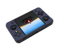 Naroote Console di Gioco Portatile con Schermo da 4 Pollici, Design Curvo della Console di Gioco Portatile a 2 Vie Protegge con Oltre 10.000 Giochi Integrati per Emulatori 3D Mainstream a 64 Bit
