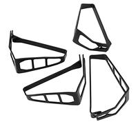 Naroote Copertura Protettiva della Griglia degli Indicatori di Direzione in Lega di Alluminio del Motociclo per R1250GS LC F850GS 4 Pezzi per gli Appassionati di attività All'aperto (BLACK)