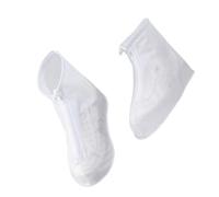 Naroote Copriscarpe Antipioggia Impermeabili Copriscarpe Riutilizzabili Antiscivolo per Viaggi All'aperto PVC 1 Paio (L (taglia 38-40))