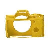 Naroote Cover in Silicone per Fotocamera Digitale Durevole e Lavabile per A72/A7R2/A7S2, Protezione per Fotocamera per Uso Esterno, Materiale in Silicone Sano - Giallo (YELLOW)