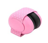 Naroote Cuffie Antirumore per Bambini con Cordino Elastico per la Sicurezza Dell'udito, Cancellazione del Rumore per Bambini, Design Rosa, Confezione 2