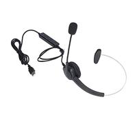 Naroote Cuffie per Call Center Cuffie Ergonomiche Cablate con Riduzione del Rumore per il Servizio Clienti a Casa e in Ufficio