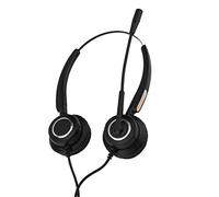 Naroote Cuffie USB per Call Center Comoda Cancellazione del Rumore con Funzione di Silenziamento per il Rappresentante del Servizio Clienti