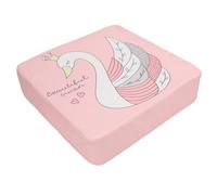 Naroote Cuscino Booster per Bambini, Sedia a Cuscino per Booster per Bambini in Aumento della Sedia da Pranzo per Piccoli (Cigno)