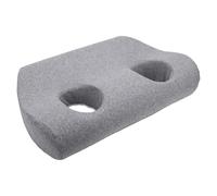 Naroote Cuscino con Fori per Orecchie Bucate, Traspirante | Doppi Fori per Orecchie, Supporto Cervicale, Copertura Rimovibile, Compatibile con Cuffie, per Viaggio & Sonnellino