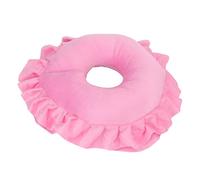 Naroote Cuscino di Supporto per il Collo Cuscino Morbido per il Viso Tavolo per Massaggi nel Salone di Bellezza, per il Collo Viaggio Delicato Sulla Pelle per Adulti, per il Viso in Fibra di (PINK)