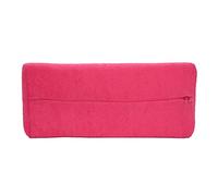 Naroote Cuscino Morbido per Poggiamano per Nail Art, Cuscino Elastico Staccabile per Bracciolo per Manicure, Salone di Bellezza, 11,4 X 4,7 X 2, Pollici (Rosso rosato)