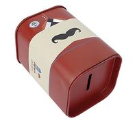 Naroote Custodia per Smaltimento Oggetti Taglienti, Contenitore per Tubi Ad Aghi con Coperchio Rimovibile, Apertura di Grande capacità 3 Cm, Ideale per Casa e Ufficio (barba rossa)