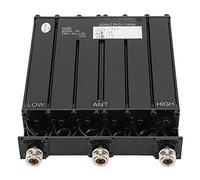 Naroote Design Compatto Duplex UHF a 6 cavità da 25 W per Ripetitori Radio in comunità e Centri Commerciali 26x20x7 Cm