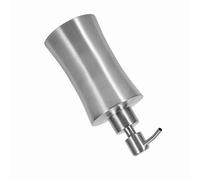 Naroote Dispenser di Sapone con Pompa per Doccia da Bagno in Acciaio Inossidabile 304 Ecologico per/bagno Capacità 400 Ml/250 Ml/220 (400ml)