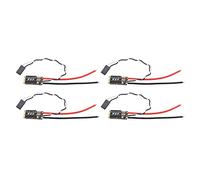 Naroote ESC Senza Spazzole 45A Alimentatore Ad Alta Efficienza Regolatore di velocità LED RGB per RC FPV Quadcopter Drone 4 Pezzi