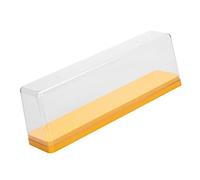 Naroote Espositore per Collezione di Figure, Espositore per Action Figure a Forma di Rettangolo Ben Organizzato, Impilabile e Antipolvere per Ufficio (Yellow)