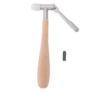 Naroote Estrattore per Pignone Dell'orologio, Strumento Professionale di Riparazione del Movimento Dell'orologio con Raffinata Impugnatura in Legno per Ruote Centrali da 1,2 Mm a 1,8