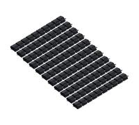 Naroote Fermacavi per Pannelli Solari, Compatibili con Cavi da 6.0 a 6.5mm | Clip a scatto a due fili in plastica PA66 per telai da 1,0 a 3,2 mm, gestione cavi fotovoltaici