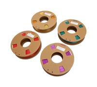 Naroote Filamento per Stampante 3D PLA Bicolore da 4 Pezzi 1,75 Mm, Filamenti per Stampante 3D con Stampa Liscia, Materiale del Filamento Che Cambia Colore Senza Intasamenti, Ideale per Arte,