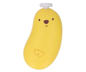 Naroote File per Unghie per Bambini Elettrici, Pizzico Regolabile a più velocità Silenzioso Kit per Unghie per Bambini Silenzioso Trimmer per per con 6 Teste di Macinazione per il Viaggio (YELLOW)