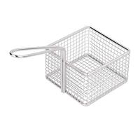 Naroote Filtro a Rete per Patatine Fritte in Acciaio Inossidabile per, Cestello per Frittura Durevole per Snack Fritti, 3,7x2,4 Pollici