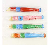 Naroote Flauto Dolce in Legno Colorato per Bambini con Bellissimi Motivi e Diteggiatura Facile, Giocattolo Educativo Precoce per lo Sviluppo della Memoria, Miglioramento delle capacità Motorie (Come