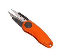 Naroote Forbici da Pesca a Forma di Gamberetti Forbici da Pesca Durevoli Pieghevoli per Pescatore Materiale: Metallo + Plastica (2#Arancione)