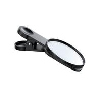 Naroote Fotocamera Posteriore per Specchio per Selfie, Telecomando BT per Selfie Vlog per Streaming Live, Specchio Viaggio Portatile Leggero e Compatto per gli Amanti dei (BLACK)