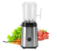 Naroote Frullatore da Banco, Design 4 in 1 Multifunzione 1800W Conservazione Dell'acuum Motore Rame Ad Alta Efficienza Tritatutto Elettrico per Verdure Comoda Tazza per Bere Diretta (Spina europea)