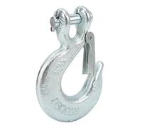 Naroote Gancio d'argano, Rimorchio Gerline Verricello 3/8in 18000 Libbre Carico Trailer Ganci per Clevis Ganci 1in Largo di Apertura con Gancio di Rimorchio per la Sicurezza per Rimorchiare i