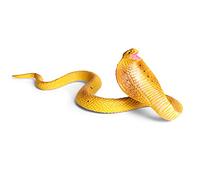 Naroote Giocattolo di Serpente Finto in Gomma Naturale, Statuetta di Serpente Dettagliata per Decorazioni per Feste, Pratico Repellente per Uccelli e Gatti, 1 Modello di Realistico