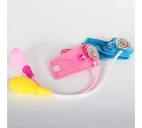 Naroote Giocattolo per Bambini con Stetoscopio per Simulazione Educativa della Pressione Sanguigna (PINK)