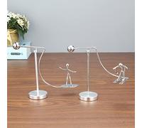 Naroote Giocattolo per L'equilibrio della Fisica Squisito Ornamento da Scrivania in Ferro per L'arredamento Dell'ufficio Domestico, Giocattolo per L'equilibrio Cinetico del Bicchiere Regalo per