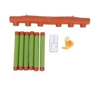 Naroote Gioco di Lancio dei Bastoncini, Giocattolo per L'allenamento della velocità Manuale con Telecomando e 3 velocità di Caduta Regolabili, per L'interazione Genitore-Figlio e Lo (Green)