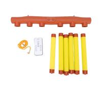 Naroote Gioco di Lancio dei Bastoncini, Giocattolo per L'allenamento della velocità Manuale con Telecomando e 3 velocità di Caduta Regolabili, per L'interazione Genitore-Figlio e Lo (Yellow)