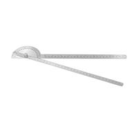 Naroote Goniometro Premium per Cercatore Angolare 0-180 Gradi con Scala per Misure Accurate della Lavorazione del Legno 250 Mm