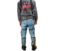 Naroote Grembiule Saldatura Professionale I Vestiti Ignifughi Prevengono l'accensione a Scintilla per il Fabbro del Giardiniere, 1 Pz (BLACK)