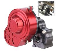 Naroote Gruppo Scatola Ingranaggi Centrale in Metallo, Prestazioni Fluide per Auto Cingolata 1/10 RC, Realizzato in Plastica, Sostituzione Scatola Ingranaggi per Auto RC, Protegge da Polvere e Sporco