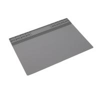Naroote Guarda i Tappeti di Riparazione, la Posizione della Vite, Resistente Al Calore, Orologiaio, Tappeti di Lavoro Antistatici per l'organizzazione dell'orologio (GREY)