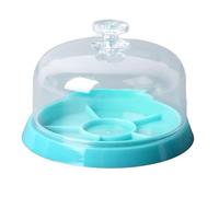 Naroote Guarda il Vassoio di Stoccaggio del Movimento, il Vassoio di Orologio Base di Base Leggera e Anti-poltona con 5 Slitti per il Desktop (GREEN)