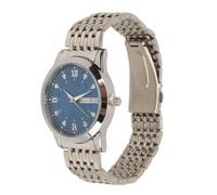 Naroote Guarda per Uomini, Braccialetto in Lega, Orologio Al Quarzo per Uomini, Giorno e Appuntamento, Tempismo Preciso e Luminoso per la Vita Quotidiana (#3)