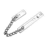 Naroote Guardia di Sicurezza Antifurto Durevole con Catena in Acciaio Inossidabile per Hotel Domestici, Serratura a Catena Interna di Alta qualità per Sicurezza e Protezione, Facile da Installare e