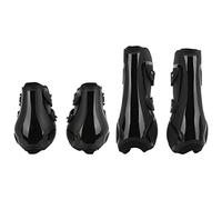 Naroote Horse Leg Protector Adjustable PU Shell Soft Breathable for (1