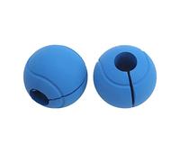 Naroote Impugnatura Curva in Silicone per Manubri con Design Ispessito per Allenamenti Migliorati, Sollievo Dal Dolore Articolare, Adatta per Manubri e Bilancieri, 1 Paio per lo Sviluppo Muscolare