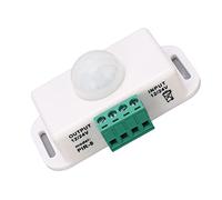 Naroote Interruttore a Sensore di Movimento a Infrarossi, Tempo di | Facile da installare, efficiente dal punto di vista energetico, illuminazione automatica, portata di rilevamento di 8 m,