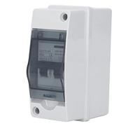 Naroote Interruttore Automatico Miniaturizzato CC 2P 25A Isolatore di Circuito Impermeabile per Sistemi Solari Fotovoltaici e Applicazioni di Alimentazione per