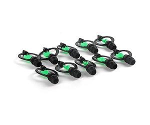 Naroote Irrigatore Spray in Plastica da 10 Pezzi G1/2 Pollici, Ugello a Forma di Pioggia per Irrigazione Agricola, Prodotto Leggero, Adatto a Molti Luoghi