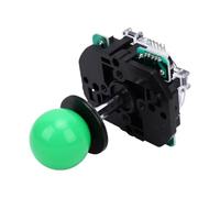 Naroote Joystick da Gioco con modalità a 4 Direzioni e 8 Direzioni (GREEN) | Microinterruttore, prestazioni affidabili, facilità di installazione, corpo in ABS