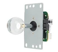Naroote Joystick Fai-da-te Light Hand Feel Gamepad Quadrato per Bastone da Combattimento per, Console di Gioco di Combattimento (Trasparente)