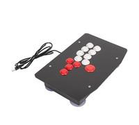 Naroote Joystick Fight Stick Premium per un Gameplay Veloce con 5 Tasti Direzionali e 8 Pulsanti Funzione, Materiale ABS Resistente