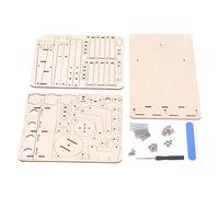 Naroote Kit di Kit Artigianali per Giocattoli Fai da Te in Legno Idraulico con Braccio Robotico per L'educazione Alla Costruzione per Famiglie e Bambini