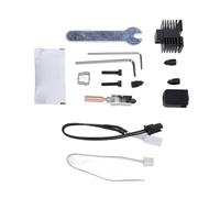 Naroote Kit Hotend da 0,4 Mm 0,6 Mm 0,8 per QIDI X Plus3 X Maximum3 Smart3 Q1 Pro, Ugello in Acciaio Temprato Dal Design Integrato Ideale per il Fai da Te